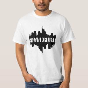 Frankfurt Tysklandare City Cityscape Coola Funny G T Shirt