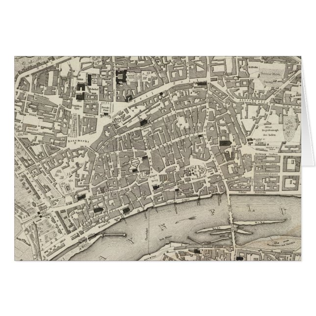 Frankfurt, Tysklandare Hälsningskort (Framsidan Horizontal)