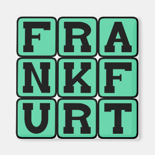 Frankfurt, Tysklandare stad Magnet