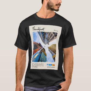 Frankfurt Vintage Watercolor Travel T Shirt