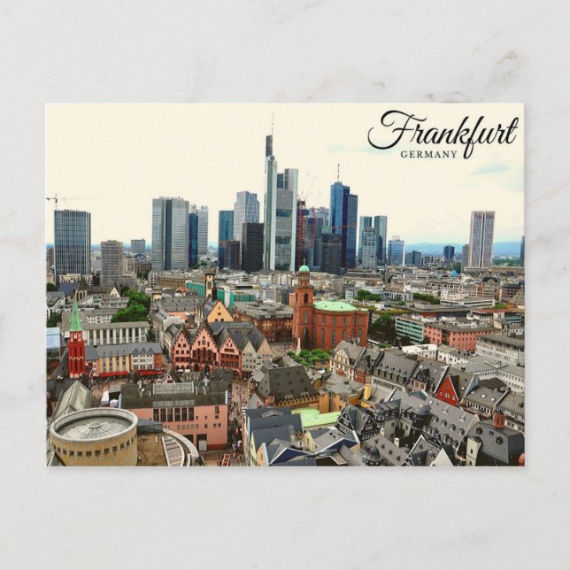 Frankfurt Vykort (Framsida)