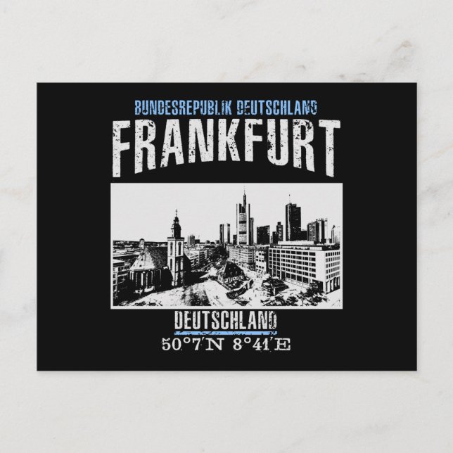 Frankfurt Vykort (Framsida)