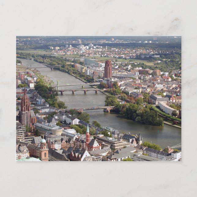 frankfurt vykort (Framsida)