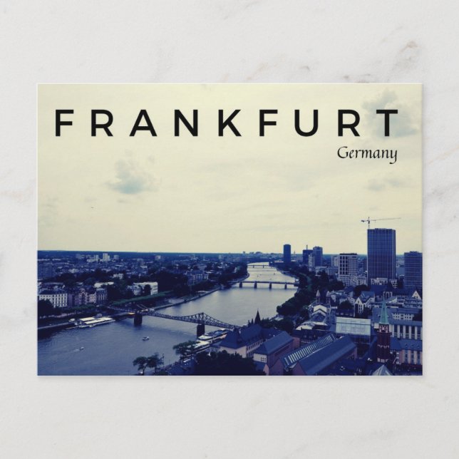 Frankfurt Vykort (Framsida)