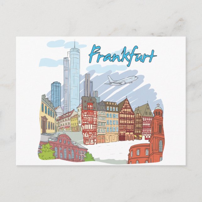 Frankfurt Vykort (Framsida)