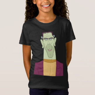 Frankie är Alive! Modern Tecknad Halloween Monster T Shirt