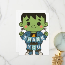 Frankie Boo Crew “Thank You” Card  Tack Kort