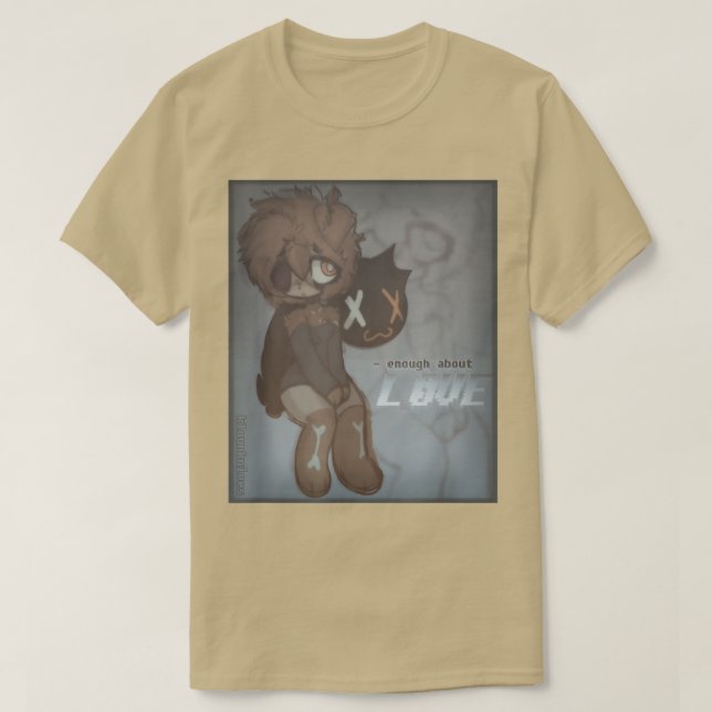 Frankie Hårig Red Panda Fairy Grunge Aesthetic Gra T Shirt (Design framsida)