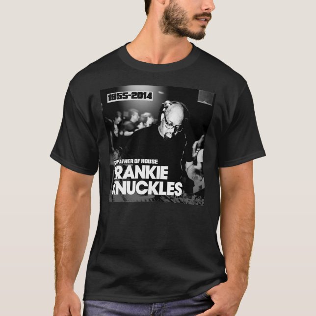 Frankie Knuckles RIP, Design  Classic T-Shirt (Framsida)