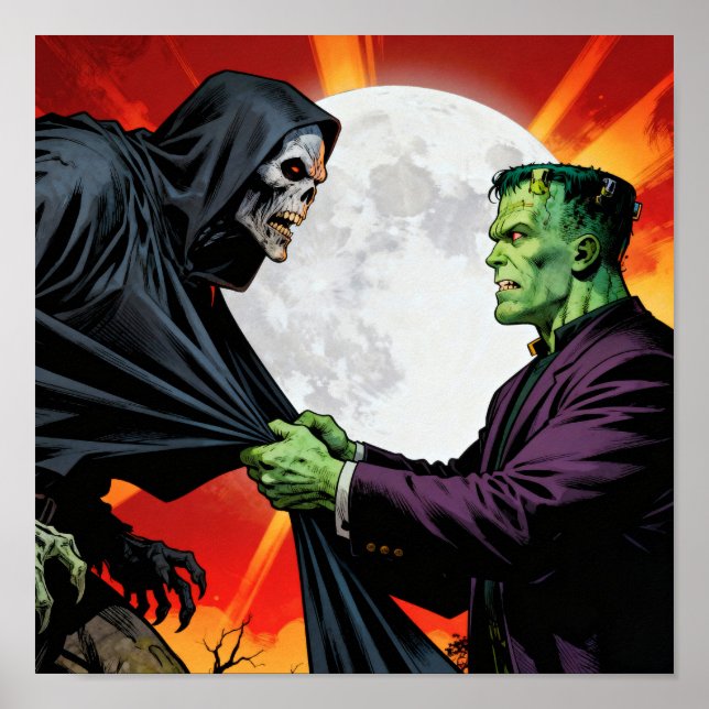 Frankie Meets the Reaper Poster (Framsidan)