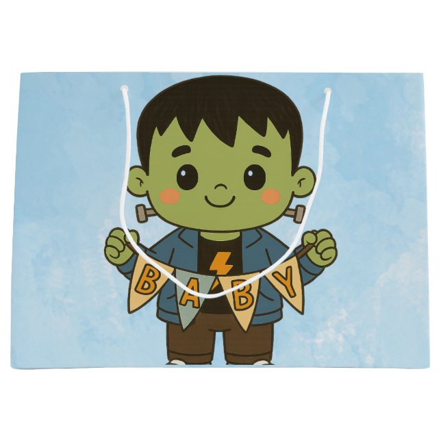 Frankie’s Baby Bash Baby Shower Gift Bags (Framsidan)