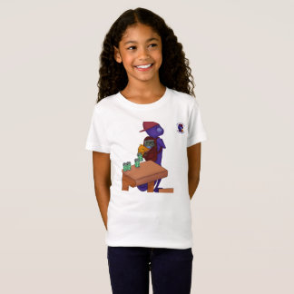 Frankie tar ett sodavatten t-shirt
