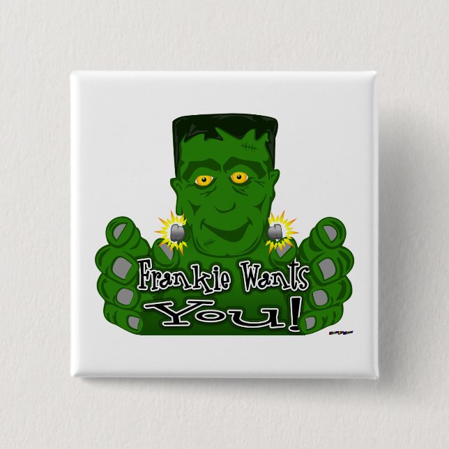 Frankie vill ha dig! knapp (Framsida)