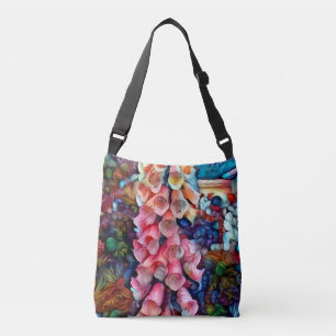 FRANKIES-FOXGLOVEtotot eller crossbody hänger lö Axelväska