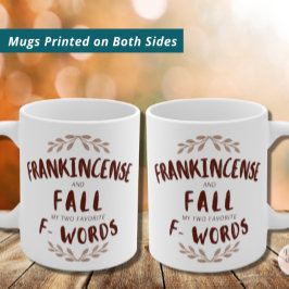 Frankincense och Fall mina två favoriter från Ord Kaffemugg