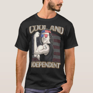 Franklin Benjamin 4:e juli Patriotic USA flagga M T Shirt