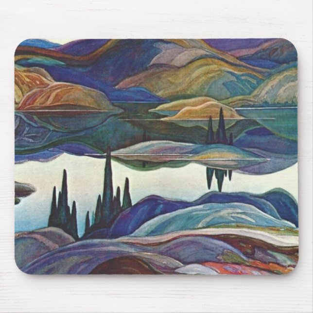 Franklin Carmichael - Spegel Sjö Musmatta (Framsidan)