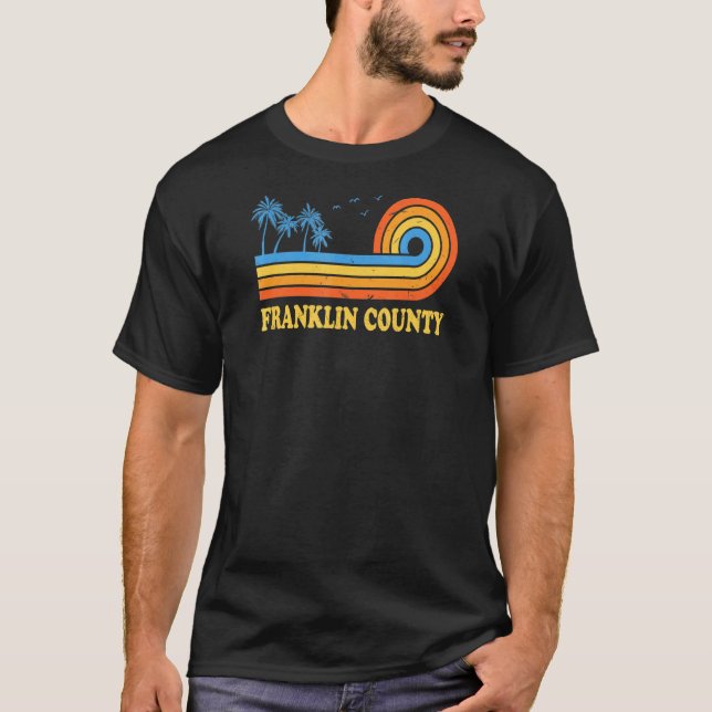 Franklin County Florida Summer Fl Tropical Frankli T Shirt (Framsida)