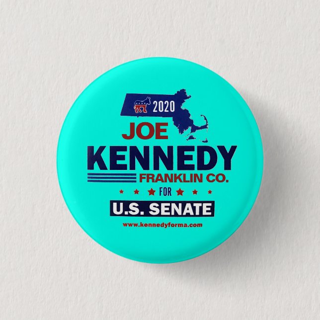 Franklin County för Joe Kennedy 2020 Knapp (Framsida)