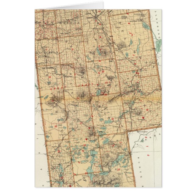 Franklin County Hälsningskort (Framsidan)