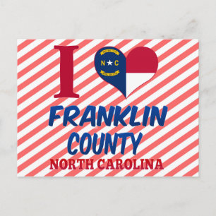 Franklin County, North Carolina Vykort