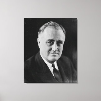 FRANKLIN D. ROOSEVELT 1933 National Archives Photo Canvastryck