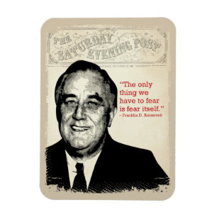 Franklin D. Roosevelt citationstecken Magnet