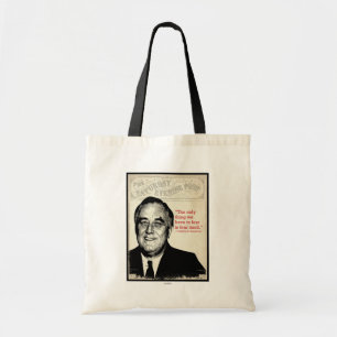 Franklin D. Roosevelt citationstecken Tygkasse