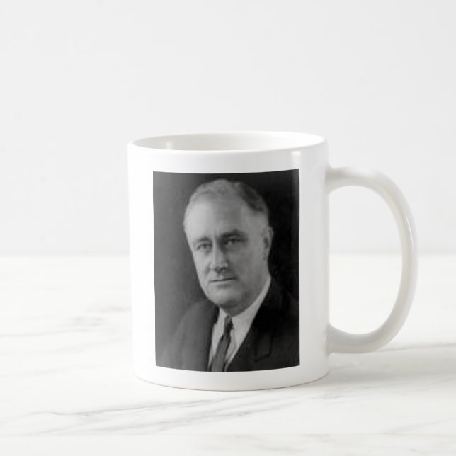 Franklin D Roosevelt Kaffemugg (Höger)