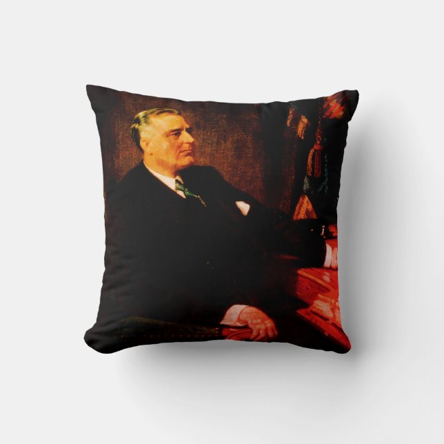 Franklin D. Roosevelt, Longest tjänstgörande presi Kudde (Framsida)