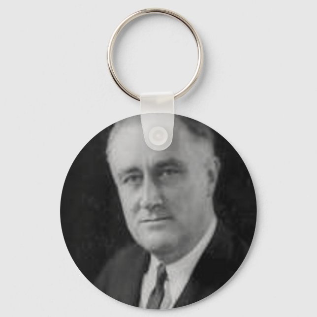 Franklin D Roosevelt Nyckelring (Framsida)
