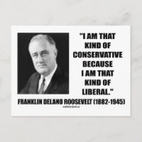 Franklin Delano Roosevelt Konservativ Liberal