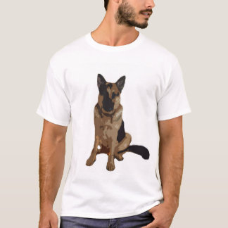 franklin den tyska herden t-shirt
