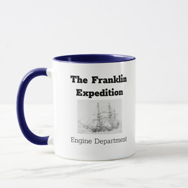 Franklin Expedition Engine Department Mugg (Vänster)