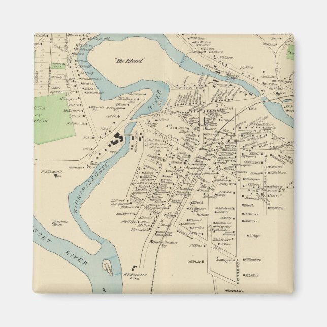 Franklin, Franklin Falls Magnet (Framsidan)