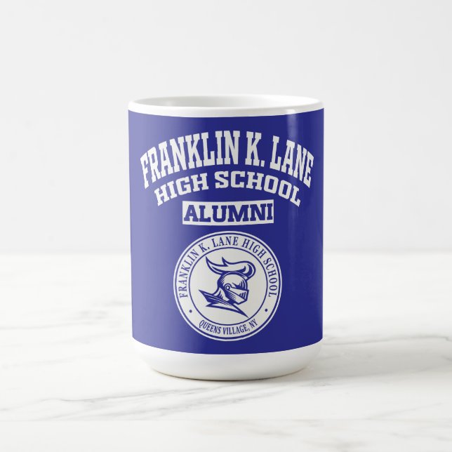 Franklin K. Lane High School NY Alumni-mugg Kaffemugg (Center)