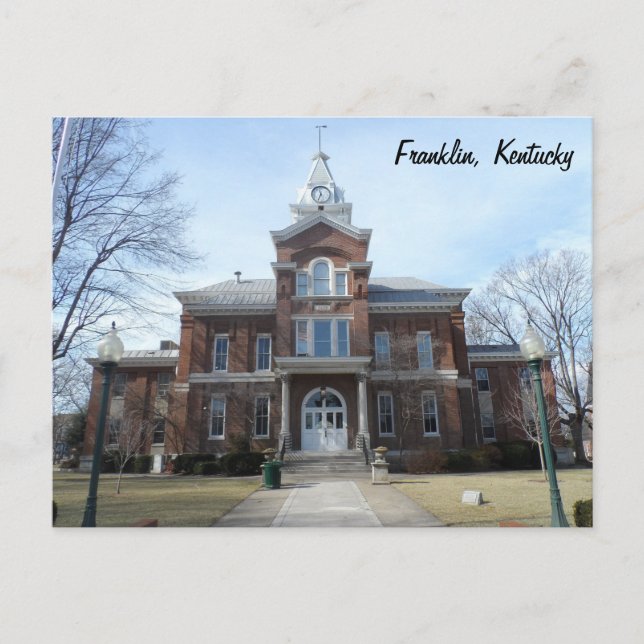 Franklin, Kentucky Vykort (Framsida)