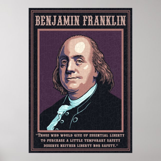 Franklin - Liberty Poster (Framsidan)
