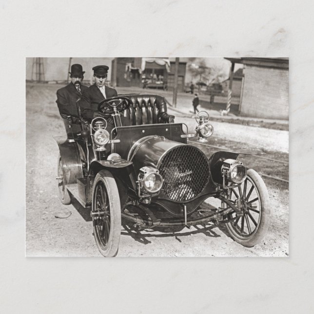 Franklin "Luftkyld" i Tacoma WA omkring 1910 Vykort (Framsida)