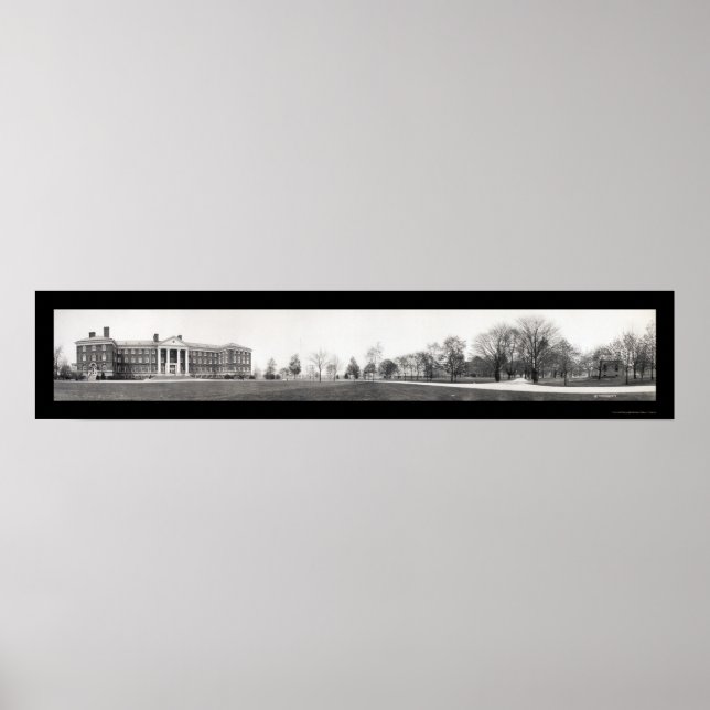 Franklin & Marshall PA Photo 1921 Poster (Framsidan)
