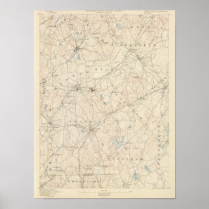 Franklin Massachusetts Poster