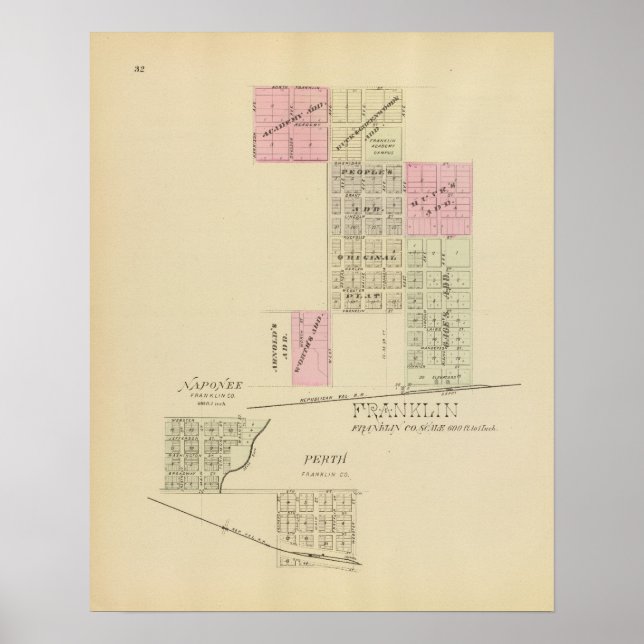 Franklin, Nebraska Poster (Framsidan)