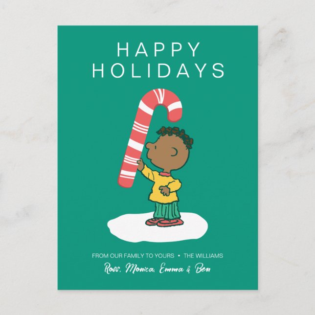 Franklin Pepparmyntsgodis Helg Vykort (Framsida)