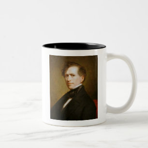 Franklin Pierce 14:e presidenten Två-Tonad Mugg