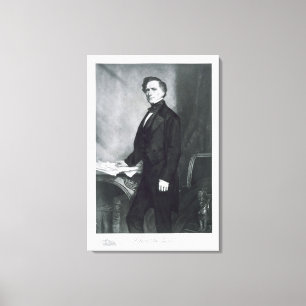 Franklin Pierce 14th president av den eniga Canvastryck