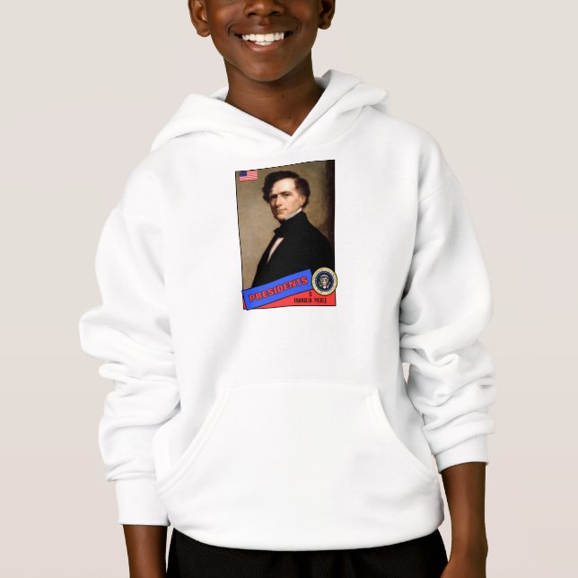 Franklin Pierce Basebollkort Tee (Framsida)