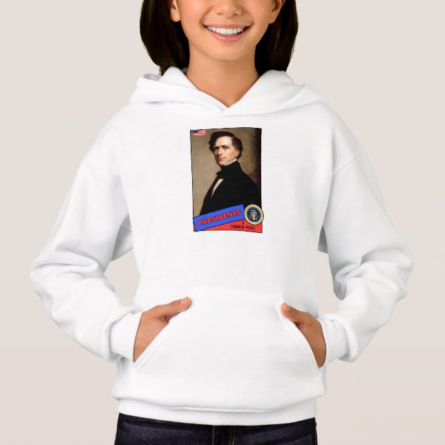 Franklin Pierce Basebollkort Tee Shirt (Framsida)
