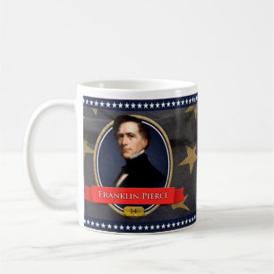 Franklin Pierce historisk mugg