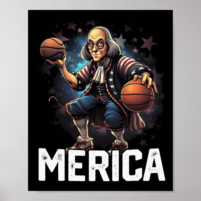 Franklin Play Basketball-spelare Poster (Framsidan)