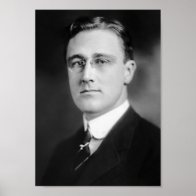 Franklin Roosevelt - biträdande sekreterare för fl Poster (Framsidan)